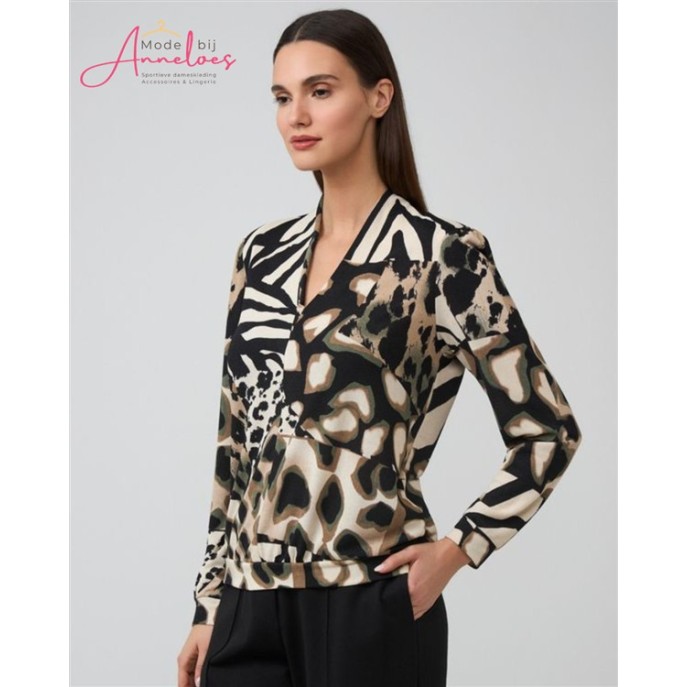 Batida shirt vhals 2599 Stones print
